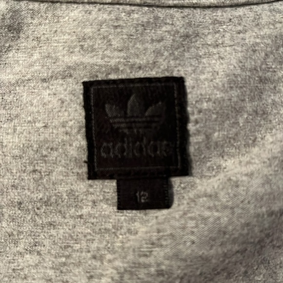 Y2K adidas stripe tee grey and pink circa 2004 size women’s medium - Picture 5 of 7